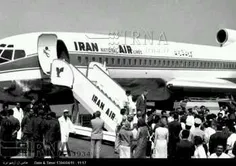 پرواز اولین هواپیمای جت بوئینگ 727 در آسمان تهران ؛