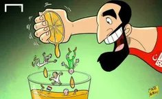 کاریکاتور جدید  عمر مومانی به مناسبت تولد اردا