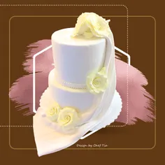 کیک عروسی ببینین و لذت ببرین 
