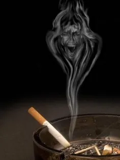 سیگار حرمت داره باید وقتی بکشی که درد داری ...ناینکه بکشی