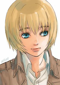 #ganyapin_art🐣  #アルミン😌 💙 🍃  #armin_arlert❄ 🌊  #attack_fan