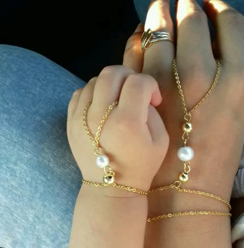 ست های دستبند شیک مادر و دختری 😍 مد بدلیجات خلاقیت ایده