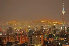 غروب تهران 