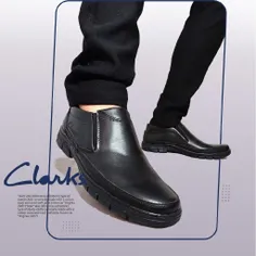 🔸 کفش مجلسی مشکی مردانه Clarks مدل 1400 