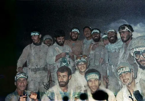 تصویری از رزمندگان « عملیات محرم»