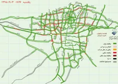 🚦 وضعیت ترافیک تهران