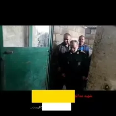 لحظات اعلام خبر شهادت به خانواده شهید مدافع امنیت بسیجی ی
