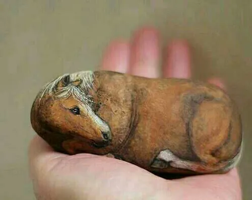 حیواناتی شگفت انگیز از جنس نقاشی روی سنگ
