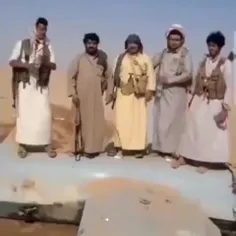 شکار پهبادهای آمریکایی بدست یمنی ها