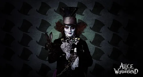 mad hatter jonny depp / alice in wonderland