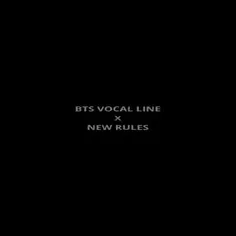 BTS vocal line...