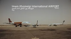 Imam Khomeini International Airport Ramp View, IKA, Tehra