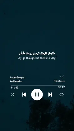 never let me down.
هیچوقت ناامیدم نکن.