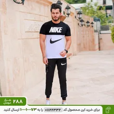 🔴ست تیشرت وشلوار Nike مدل Halako