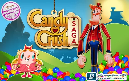دانلود بازی Candy Crush Saga 1.54.0.2 کندی کراش