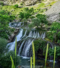 استان لرستان یکی ازمجموعه آبشارهای هفت چشمه (منطقه گریت) 