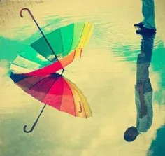 با تو زیر بارانم، چتر برای چه؟ خیال که خیس نمی شود!