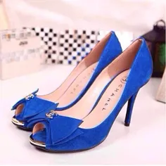 کفش زنانه آبی رنگ