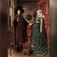 پرتره آرنولفینی (Arnolfini Portrait)
هنرمند: یان وان آیک
سال: 1434