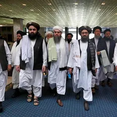 حضور مقامات ارشد طالبان در مراسم تشییع رئیس‌جمهور 