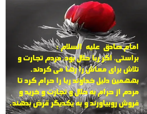 امام صادق علیه السلام :