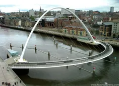 ‏( Gateshead Millenium Bridge (Gateshead, England
