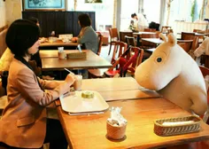 در #توکیو ژاپن، کافه هایی معروف به «کافه ضدتنهایی» هست که