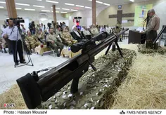«شاهر» تفنگ تک تیرانداز ایرانی با برد ۴ کیلومتر و با وزن 