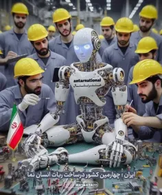 ایران چهارمین کشور در ساخت #ربات_انسان_نما