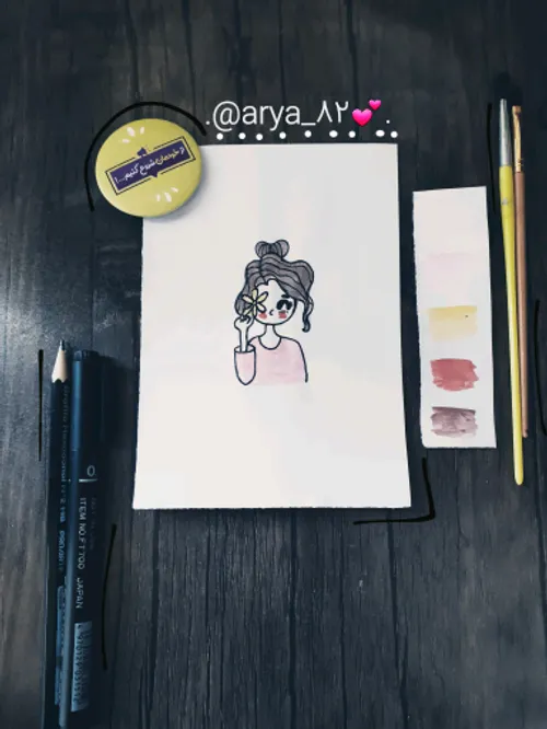 New Drawing💛 🎨 no copy🚫 :)