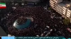🎥 تصاویر هوایی از #حماسه_امت_رسول‌الله در #میدان_انقلاب_تهران