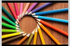 ما انسانها مثل مداد رنگی هستیم !