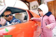 محمدرضا و دخترش لیلا