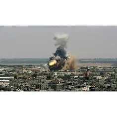 جنگنده های رژیم صهیونیستی غزه را بمباران کردند،دست کم یک 