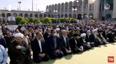 🎥 رهبر انقلاب در نماز عید فطر : در گذشته استعمارگران با ح