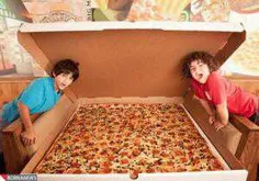 بزرگ ترین پیتزا جهان