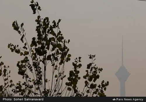 هوای تهران . . . همچنان آلوده . . .
