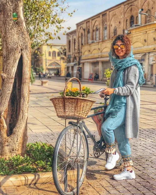 شیراز دوچرخه گل در سرای تیمچه گل🤗