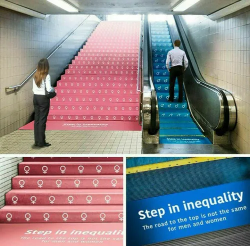 "پله های نابرابری"