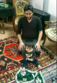 #شهید مهرابی و پسرش