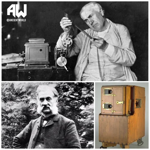 لویی لوپرینس مخترع اولین دوربین فیلمبرداری در سال 1890 بط