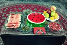 سفره یلدای ما 😍😍