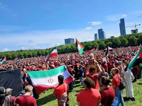 ♨️ اینجا هلند است / حمایت از مردم ایران