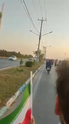 امواج شادی پیروزی در بوشهر