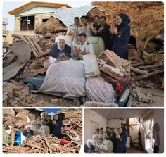 ⭕ ️ ۴ روز از #زلزله_ترکمانچای گذشت و شیخ بی‌غم هنوز خود ر