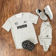 ست تیشرت و شلوار مردانه Puma مدل 12616