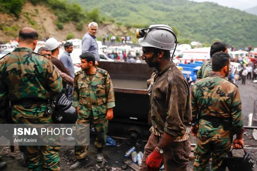 نیروهای سپاه در اسرع وقت برای امدادرسانی به کارگران معدن 