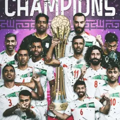 پوستر رسمی FIFA به بهانه قهرمانی ایران در جام بین قاره‌ای