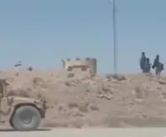 فیلمی که نشان میدهد که نیروهای گروهک طالبان امروز برجک‌ها