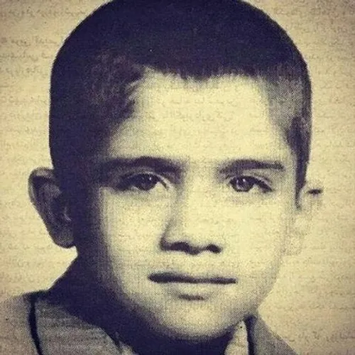 احمدرضا عابدزاده در هفت سالگی ورزشکاران